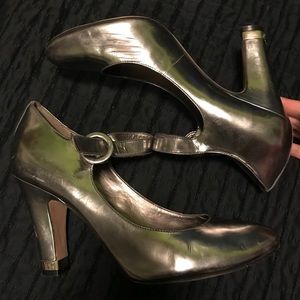 Sam Edelman Silver Heels